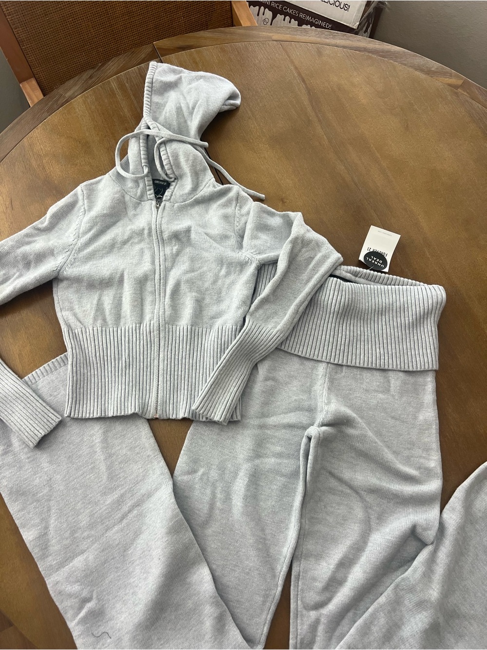 Forever 21 Frankie’s Bikinis Cloud Sweater Knit Set Dupe